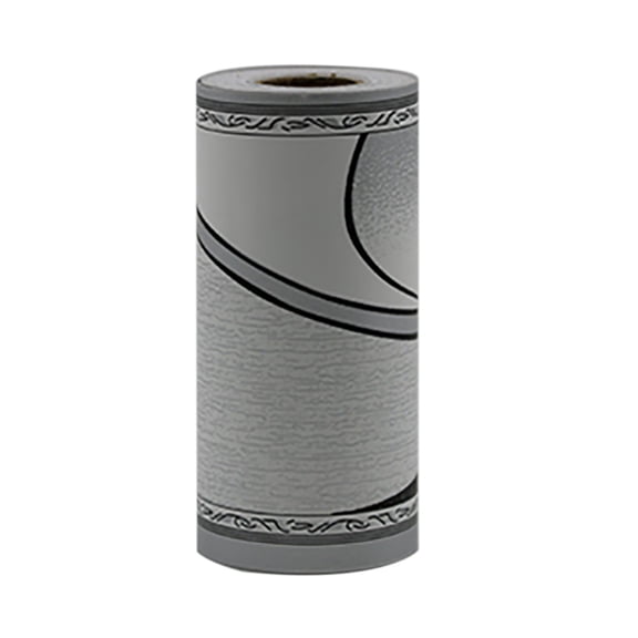 ABODELINE Elegant Silver Grey Molding Wallpaper Border Peel Stick Home Ceiling Decorative Border for Bathroom Living Room Kitchen 5.1inch x 32.8ft
