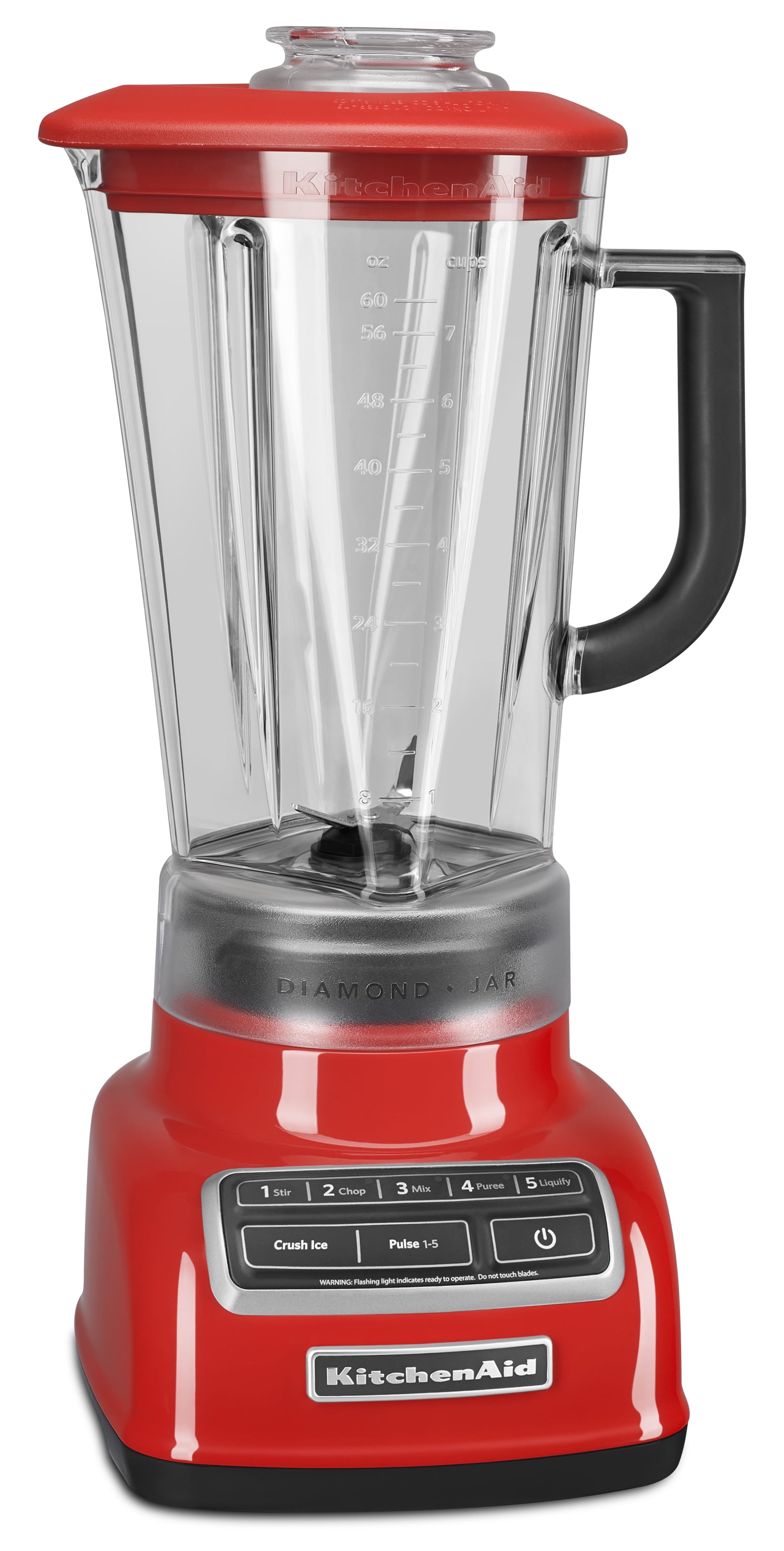 KitchenAid 5-Speed White 60-Watt Immersion Blender Pulse Control with  Accessory Jar in the Immersion Blenders department at