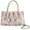 Pink, variant on Kukuzhu Evening Bag for Women Mini Rhinestone Crossbody Bag Pleated Clutch Tote Bag Sparkly Chain Shoulder Bag Cloud Evening Bag