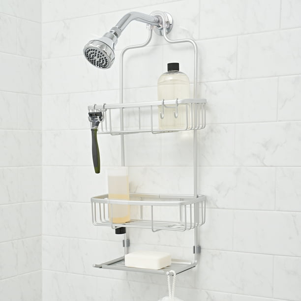 Better Homes & Gardens Rust Proof Aluminum 3Shelf OvertheShower