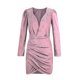 thumbnail image 4 of Vestido de Fiesta de Club Nocturno de Manga Larga Con Cuello en V Profundo Para Mujer Odeerbi ODB116607, 4 of 5
