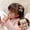 Hot Pink#335, variant on Hair Bow Hair Clips for Women | Long Satin Silk Ribbon Bows | Beige Cream Hair Accessories | Voluminous Full Look | Durable Easy Attachment | Pack of 2