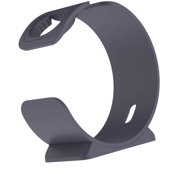FOMIYES Grey Plastic Smartwatch Charging Stand for Home and Living Room Use - 1 Set Charger Holder