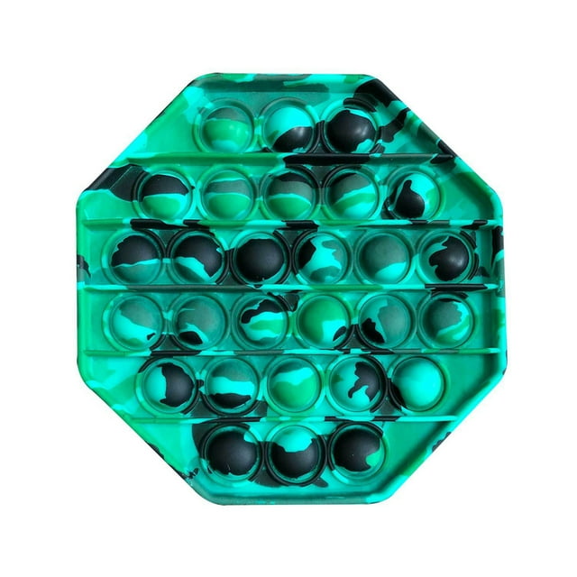 Yeacher Press Bubble Fidget Sensory Toy Pure Compression Silicone Decompression Toy - Stress Reliever Toy