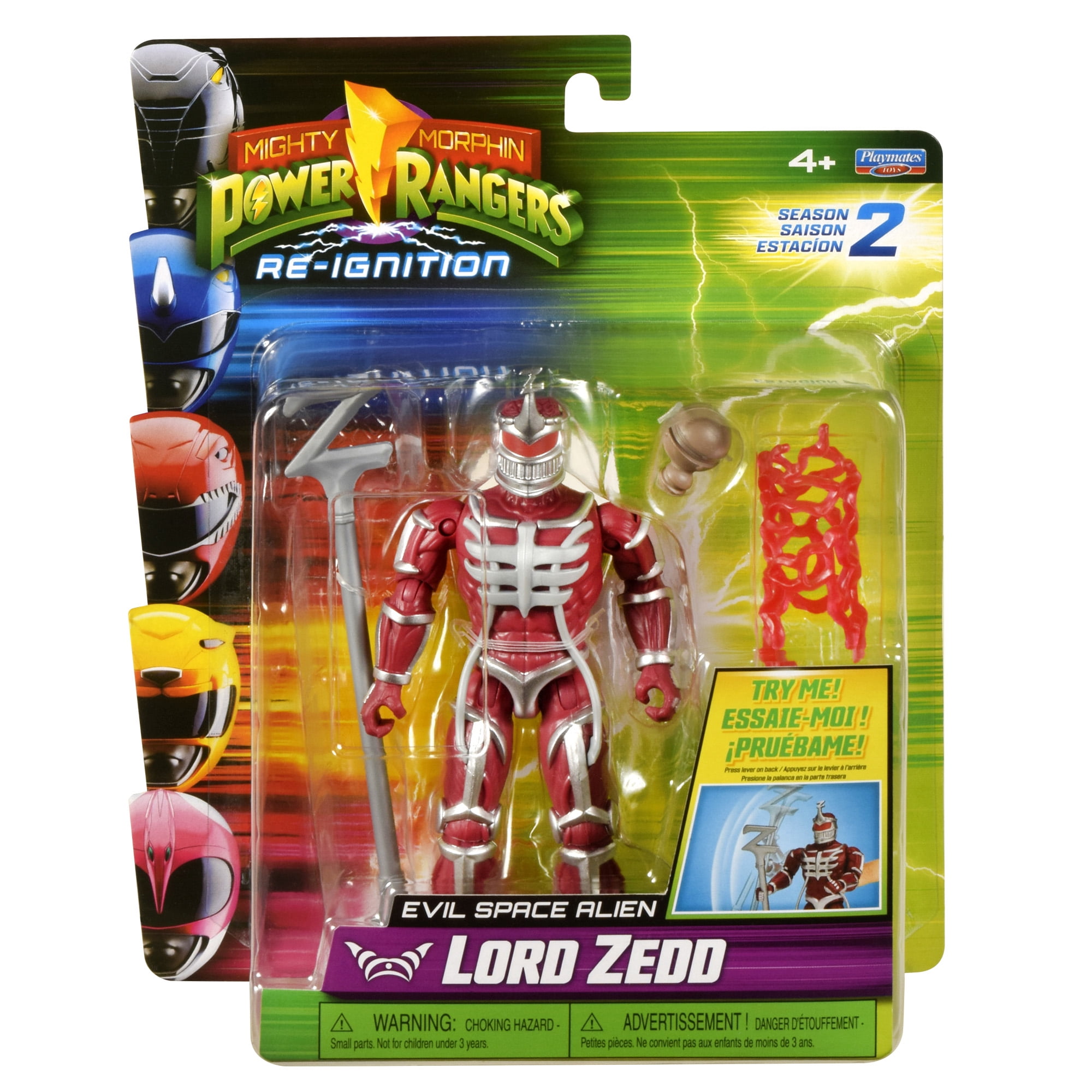 Mighty Morphin Power Rangers: Re-Ignition - Lord Zedd (Season 2) Evil Space Alien Figure by Playmates Toys