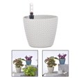 thumbnail image 4 of automática Riego automático con dispositivo de agua de jardinería s decorativas para jardín al aire libre Suculentas para Blanco Baoblaze Maceta autorriego, 4 of 8