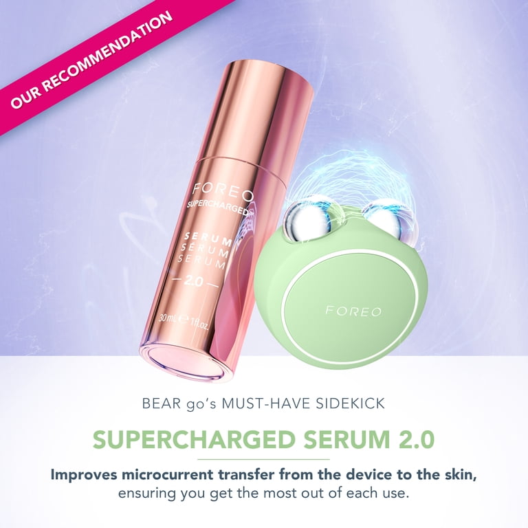 FOREO BEAR 2 Go Microcurrent Facial Device – Compact Skincare Tool