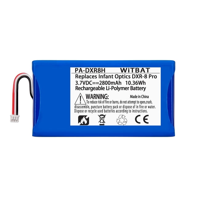Batería de repuesto LP para Infant Optics DXR-8 Pro