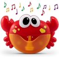 thumbnail image 1 of Crab Bath Toy. Bubble Bath Maker For The Bathtub , Blows Bubbles And Plays 24 Childrens Songs Baby, Toddler Kids Bath Toys Makes Great Gifts For Todd, 1 of 4