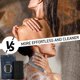 thumbnail image 5 of Toalla exfoliante para rostro y cuerpo, ideal para uso diario en cuerpo y espalda, de doble cara, extra larga y de secado rápido, para hombre y mujer, color rosa., 5 of 6