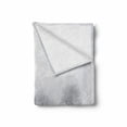 thumbnail image 2 of Winter Soft Flannel Fleece Throw Blanket, Foggy Misty Cold Scenery Leafless Tree Branch in Hazy Weather Print, Cozy Plush for Indoor and Outdoor Use, 60" x 80", Grey White, by Ambesonne, 2 of 6
