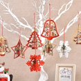 thumbnail image 5 of Colgante de madera para árbol de Navidad, regalo para niños, decoración navideña para el hogar, 5 of 5