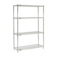 thumbnail image 3 of Nexel ESD, 5 Tier, Wire Shelving Starter Unit, 30"W x 21"D x 86"H, 3 of 5