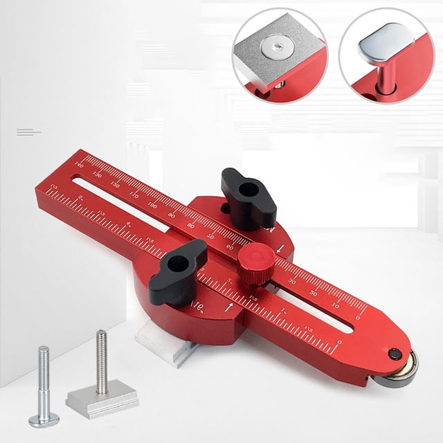 Thin Rip Tablesaw Jig Guide Repetitive Narrow Strip Cuts Compatible With T-Rails