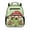 Frog Mushroom Green, variant on Jeiento Cute Ladybug Toddler Backpack for Girls 2-5, 13.5 Inch Preschool School Bag, Lightweight Kids Backpack for Daycare with Compartments