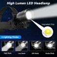 thumbnail image 2 of Paquete de 3 faros delanteros KYEKIO, recargables, 3000 lm, resistentes al agua, 2 of 7