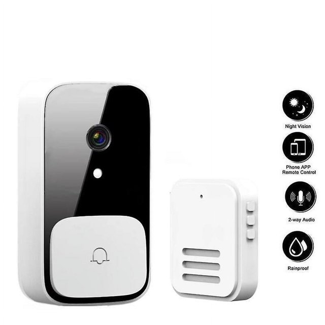 Timbre de puerta inteligente Brillar con Wifi para exteriores intercomunicador de llamada