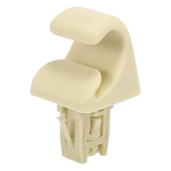 Beige Car Plastic Sun Visor Hook Clip Bracket Retainer 74348-33040 for Toyota Highlander 2008-2019 for Scion iQ 12-15