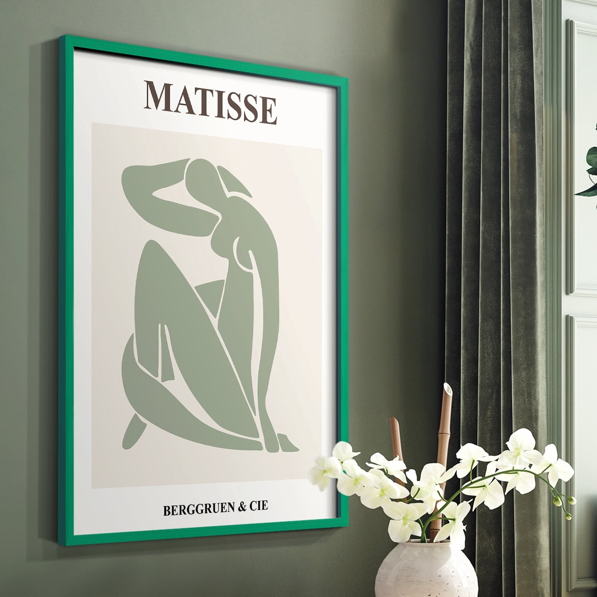 Matisse LIX Framed Print - Solid Wood