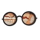 thumbnail image 3 of Adorno de escritorio con forma de gafas, accesorio para gafas, decoración divertida para el hogar, gafas de madera creativas M, 3 of 9