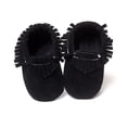 thumbnail image 2 of Unisex Baby Soft Sole Tassels Crib Shoes Moccasins Loafers, 2 of 5