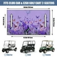 thumbnail image 3 of Easy-Install Golf Cart Seat Cover 51" x 31", No-Tools Microfiber Towel Blanket for EZGO, Club Car, Yamaha Seats, 3 of 8