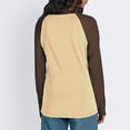 thumbnail image 4 of Plebaso T-Shirts à Manches Longues pour Femmes Col Rond Décontracté Léger avec Poche, 4 of 7