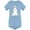 Light Blue, variant on Cute Fat Bunny Design Bodysuit Infant -Image by Shutterstock,  24 Months