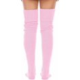 thumbnail image 4 of Derest Women's Extra Long Cable Knit Thigh High Socks – Winter Warm Over Knee Boot Stockings, Soft & Stretchy Leg Warmers, 4 of 6
