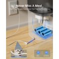 thumbnail image 4 of Dispensador automático de comida seca para gatos IMIPAW de 3 litros con temporizador para gatos, 4 of 8