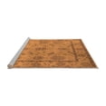 thumbnail image 2 of Ahgly Company Machine Washable Indoor Rectangle Oriental Orange Industrial Area Rugs, 5' x 7', 2 of 4