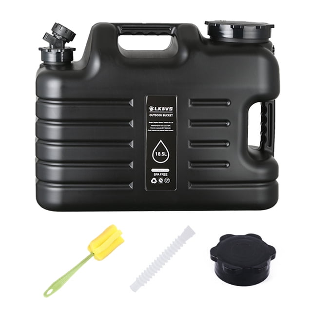Contenedor Almacenamiento Potable Hugtrwg 18 5 L A Prueba Fugas Gran Capacidad para Vehículo Coche Camping