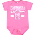 thumbnail image 3 of Inktastic Pennsylvania Awesome Since 1787 Boys or Girls Baby Bodysuit, 3 of 5