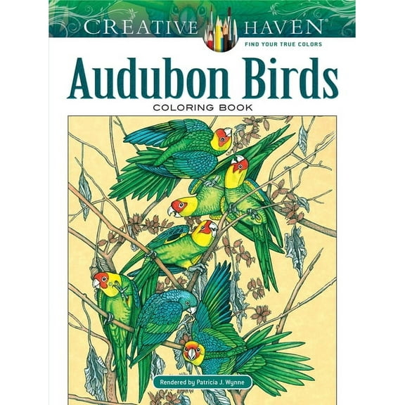 Adult Coloring Books: Animals Creative Haven Audubon Birds Coloring Book, (Paperback)
