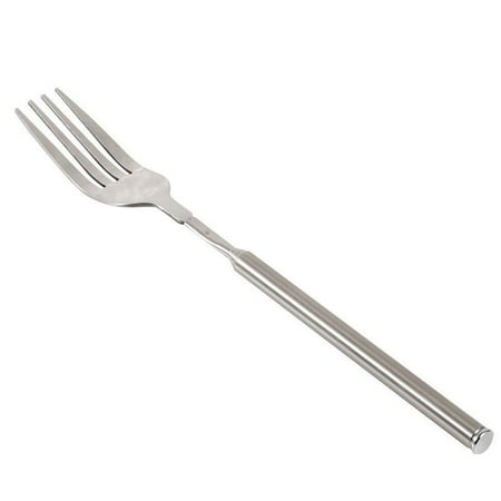 

Stainless Steel Dinner Fork Adjustable 23~63cm Telescopic Fork Barbecue Fork