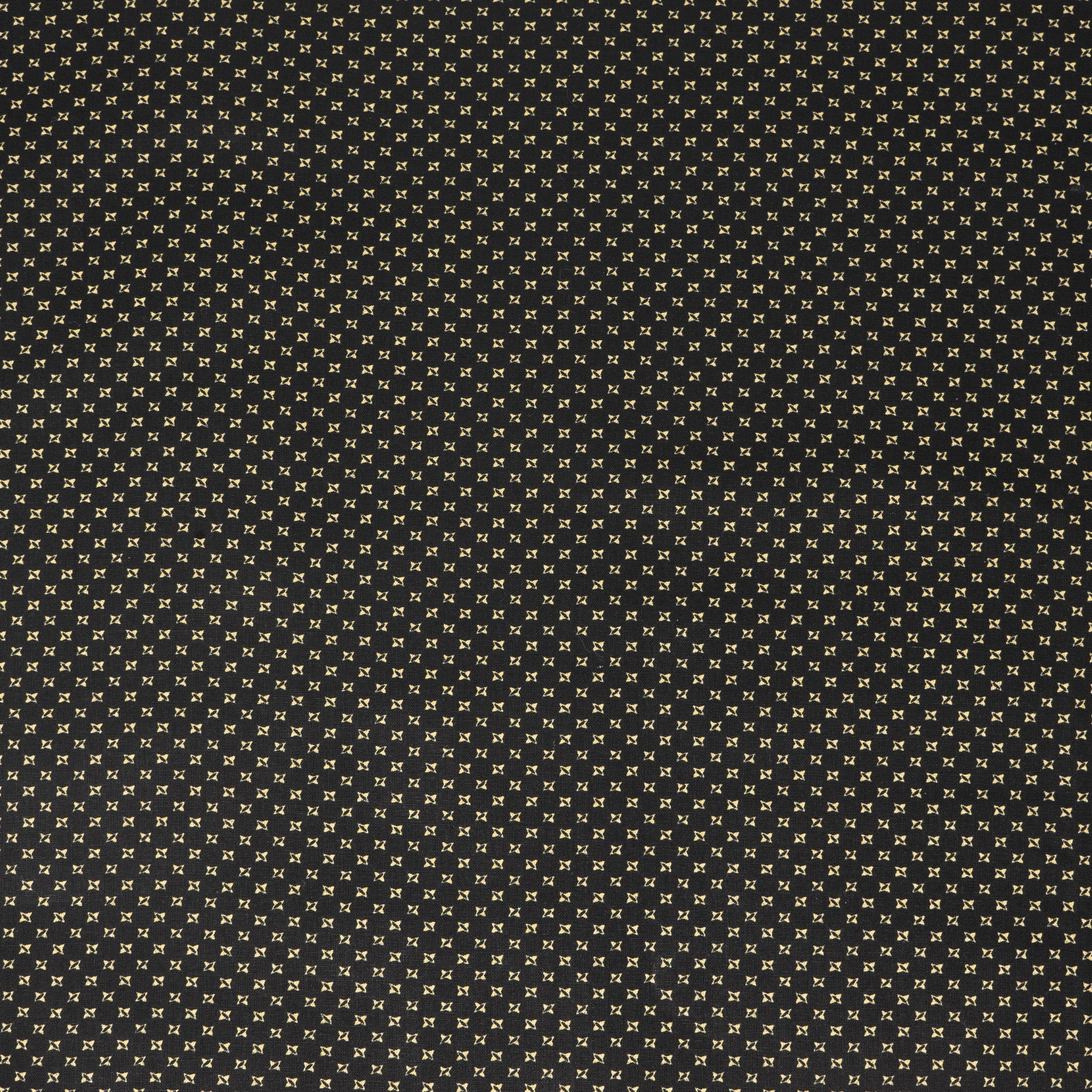 Marcus Brother 1 Yard Cut 100% Cotton Print Fabric, Noir Black, 44" Wide for Quilting & Sewing
