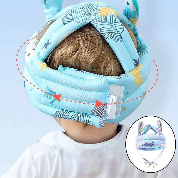 Casco de Seguridad Zulema Suave para Bebés y Pequeños Gris