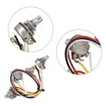 thumbnail image 2 of Juego De Arnés De Cableado Precableado Para Bajo Eléctrico Arnés De Cableado Precableado Para Bajo Eléctrico, Circuito De Cable, Pieza De Bajo Para Jazz Bass Sywqhk Para Estrenar, 2 of 3