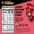 thumbnail image 4 of Honey Stinger Organic Energy Chew, Cherry Blossom, 1.8 oz, 12 Ct, 4 of 8