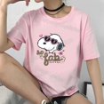 thumbnail image 3 of Camiseta de Snoopy para hombre y mujer, ropa de dibujos animados para adultos, figura de Anime, regalo familiar, novedad, 3 of 5