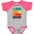 thumbnail image 3 of Inktastic DJ Eat Sleep DJ Repeat Music Boys or Girls Baby Bodysuit, 3 of 5