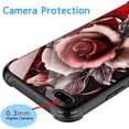 thumbnail image 2 of Case Compatible with iPhone 8 Plus, Cover for Girls Women, Red Rlower Fantasy Rose, 2 of 5