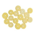 thumbnail image 2 of 16 in 1 Replacement Elastic Wood Flute Instrument Pads Light Yellow, 2 of 8