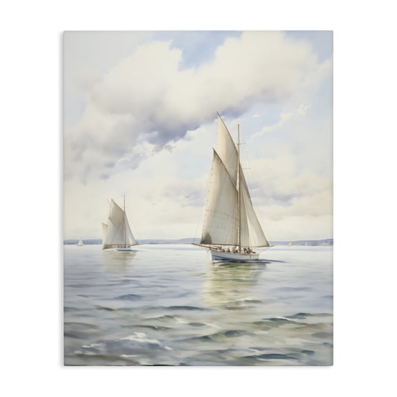 Stupell Industries Traditional Sailing Toward a Tranquil Horizon Canvas Art, 16 x 20, by LSR Design Studio