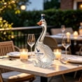 thumbnail image 4 of 3D Sculpted Grey Goose Glass Bottle, 350Ml Unique Glass Vod.ka Bottle Gift for Lovers Pet for Home Bar Display, Father's Day Gift With Box, 4 of 10