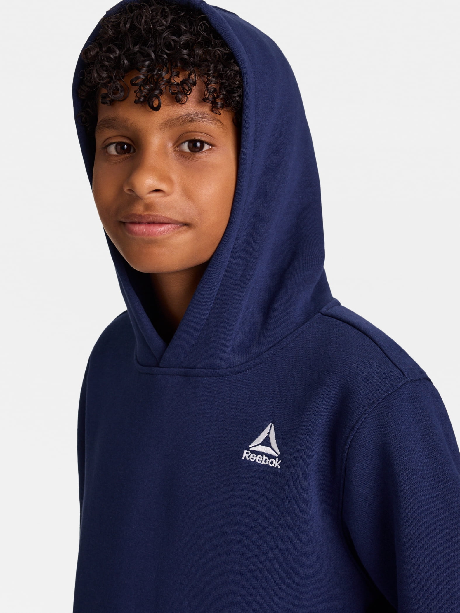 Reebok Boy's Athletic Game Day Fleece Pullover Hoodie, Sizes 4-18