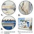 thumbnail image 3 of Designart "Greece Cycladic euphony II" Landscapes Canvas Wall Art, 3 of 5