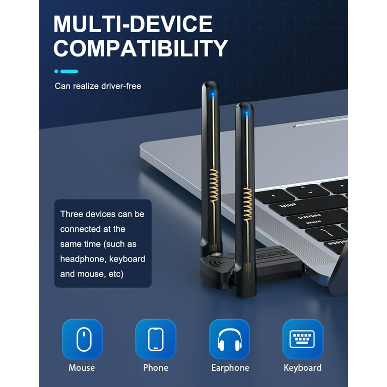 Zexmte USB Bluetooth 5.3 Adapter – zexmte