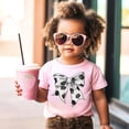 thumbnail image 3 of Soccer Bow Shirt for Girls and Toddlers Cute Girly Soccer Tee for Sporty Kids Pink Shirt 12 Months, 3 of 4