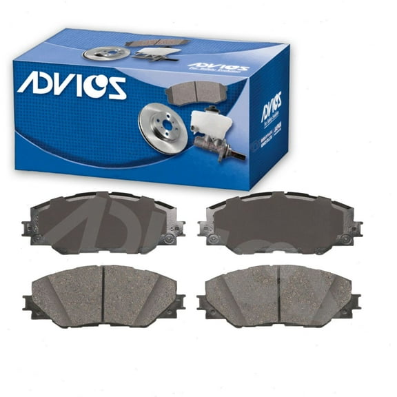ADVICS Front Disc Brake Pad Set compatible with Toyota Matrix 2009-2013